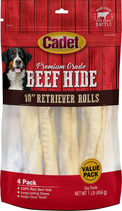 Cadet Premium Grade Retriever Rawhide Rolls