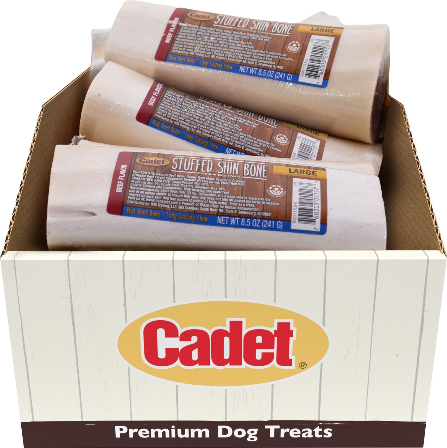 Cadet Stuffed Shin Bone (Pack Of 18)