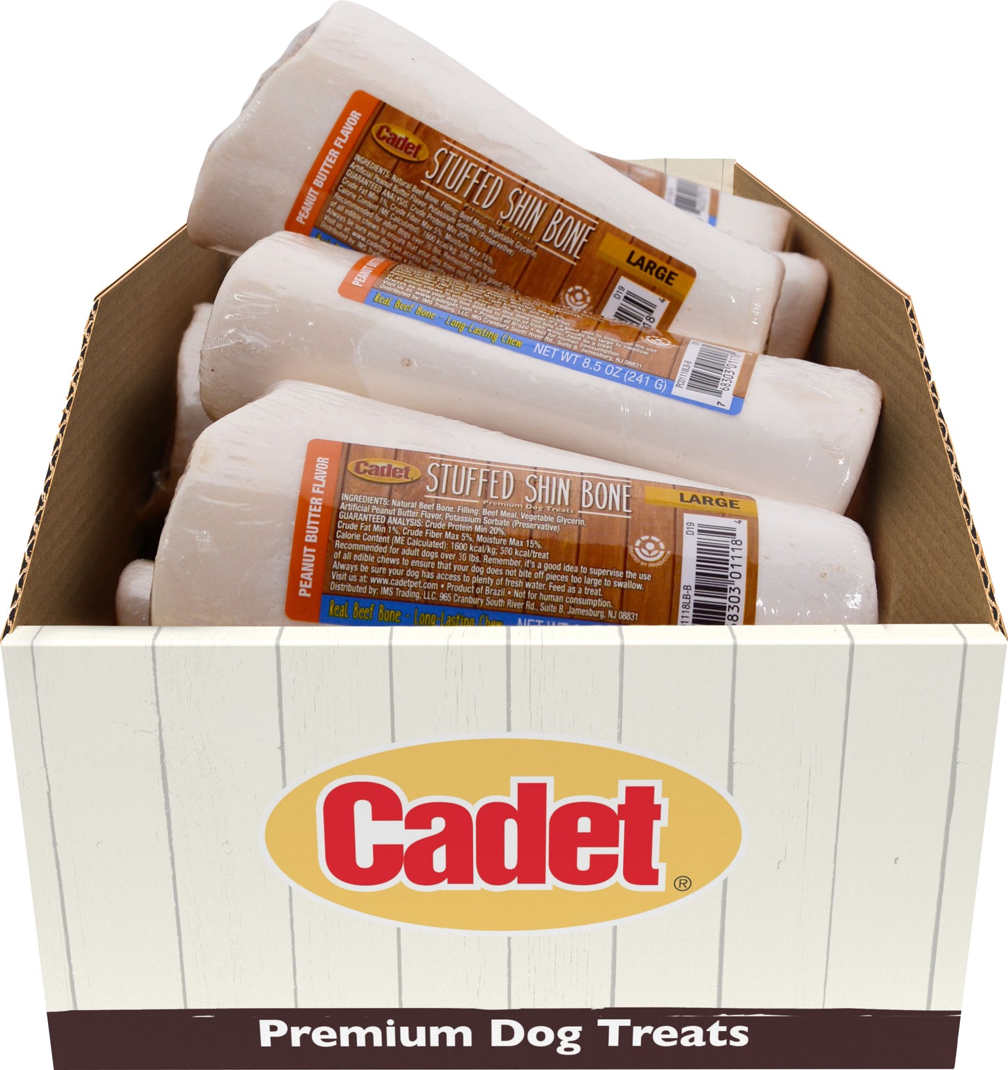 Cadet Stuffed Shin Bone (Pack Of 18)