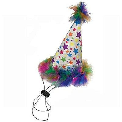 Huxley & Kent Pet Party Hat | Superstar (Small) | Birthday Hat for Dogs and Cats | Adjustable Strap for Comfort and Stability | Perfect for Birthday Party, Adoption Celebration or Gotcha Day