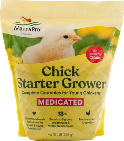 Chick Starter Medicated Crumbles