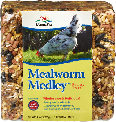 Mealworm Medley Poultry Treat