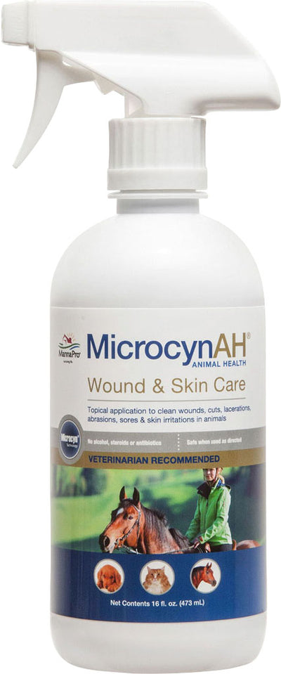Microcyn Ah Wound & Skin Care Spray Equine