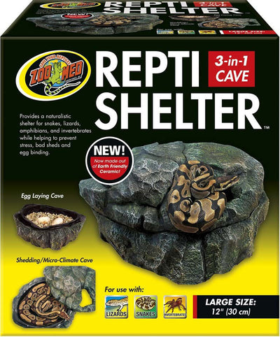 Repti Shelter 3-In-1 Cave