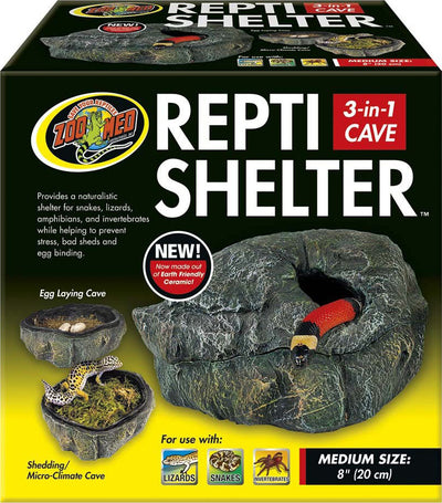 Repti Shelter 3-In-1 Cave