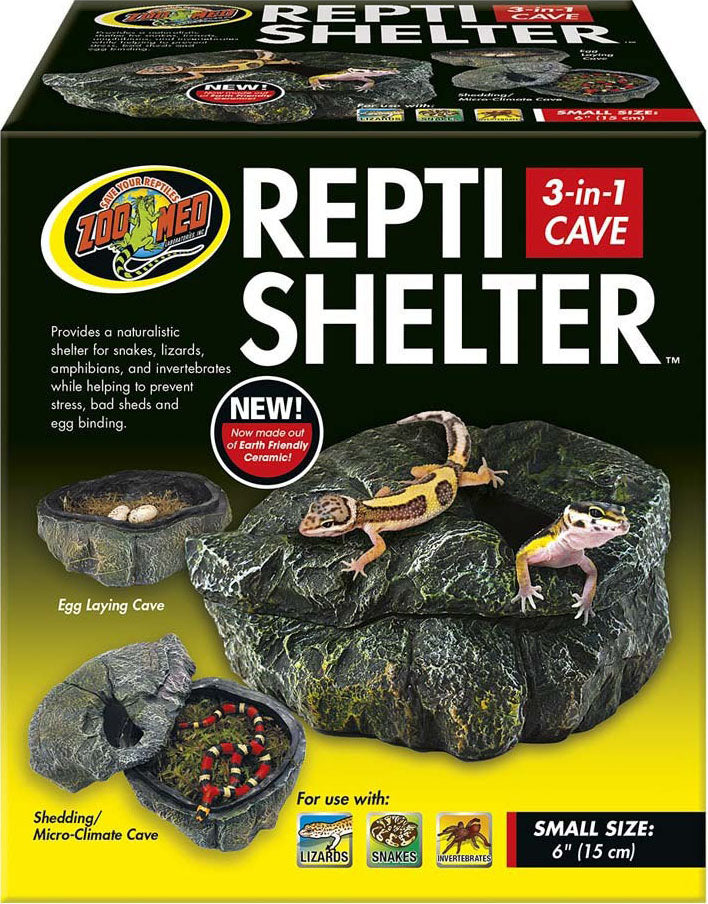 Repti Shelter 3-In-1 Cave