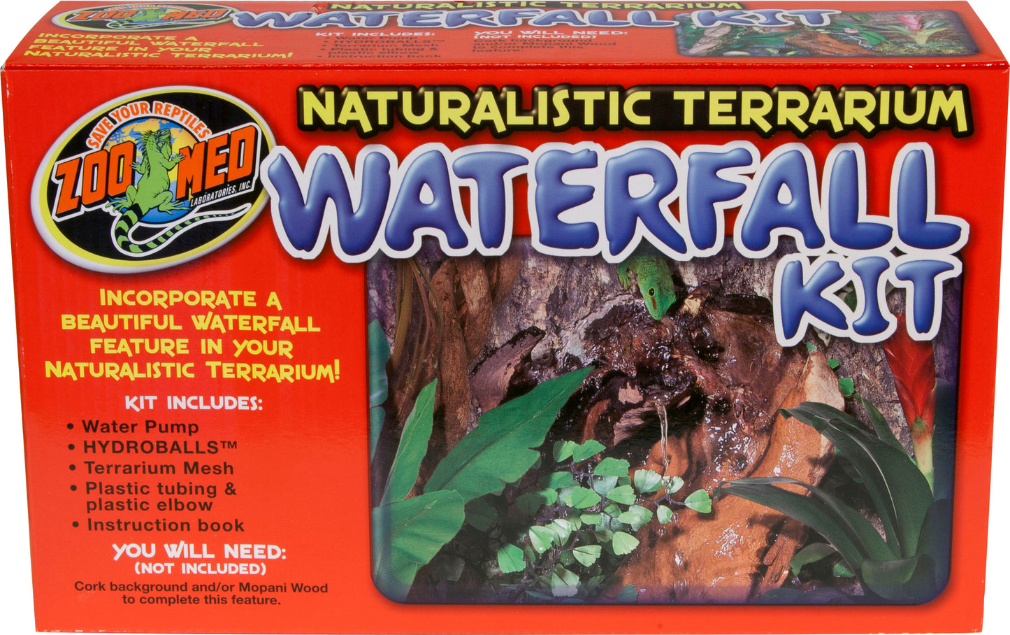 Naturalistic Terrarium Waterfall Kit