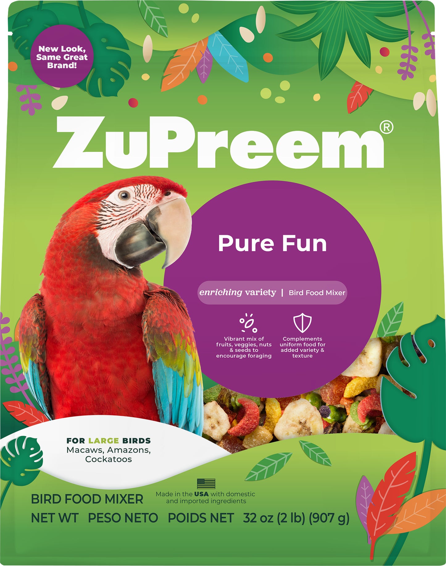 Pure Fun Large Bird Food