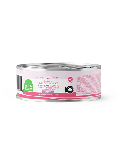Open Farm Grain Free Wild-Caught Salmon Pate Wet Cat Food