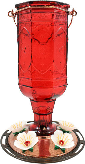 Red Jewel Hummingbird Feeder