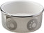 Spot Paw Print Titanium Dog Dish