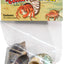 Packaged Zoo Med Hermit Crab Growth Shell with two medium shells visible through clear plastic.