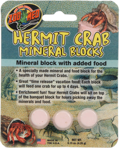 Hermit Crab Mineral Blocks W/Added Food