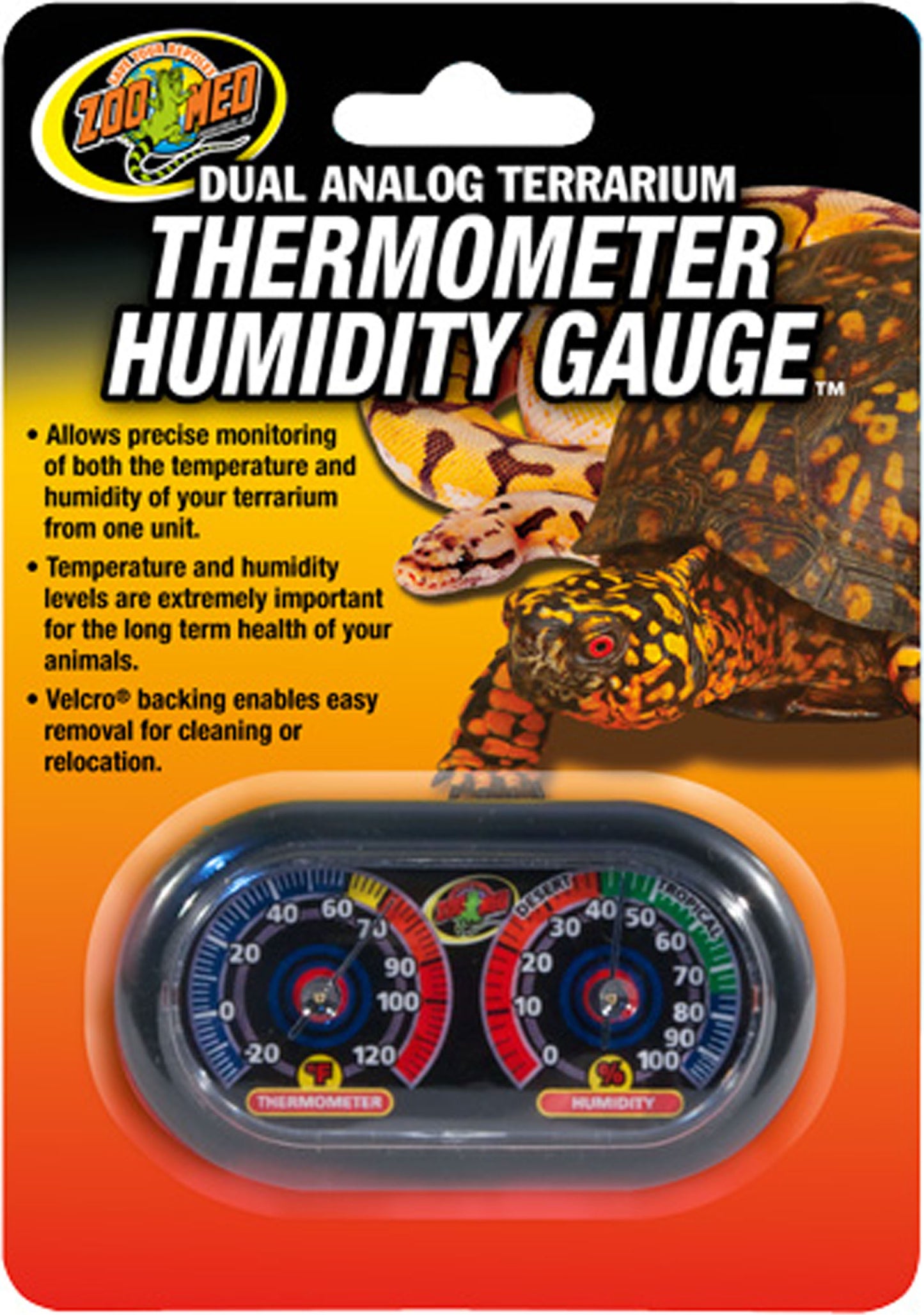 Dual Analog Thermometer/Humidity Gauge