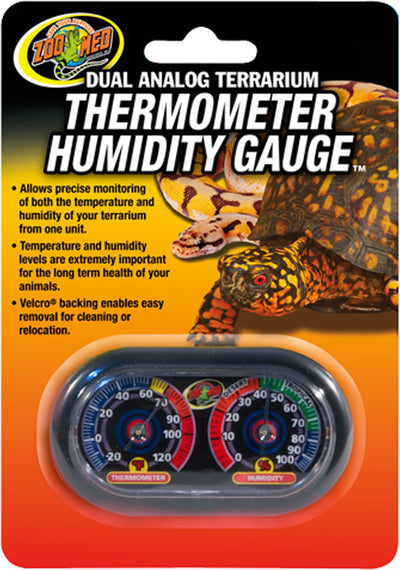 Dual Analog Thermometer/Humidity Gauge