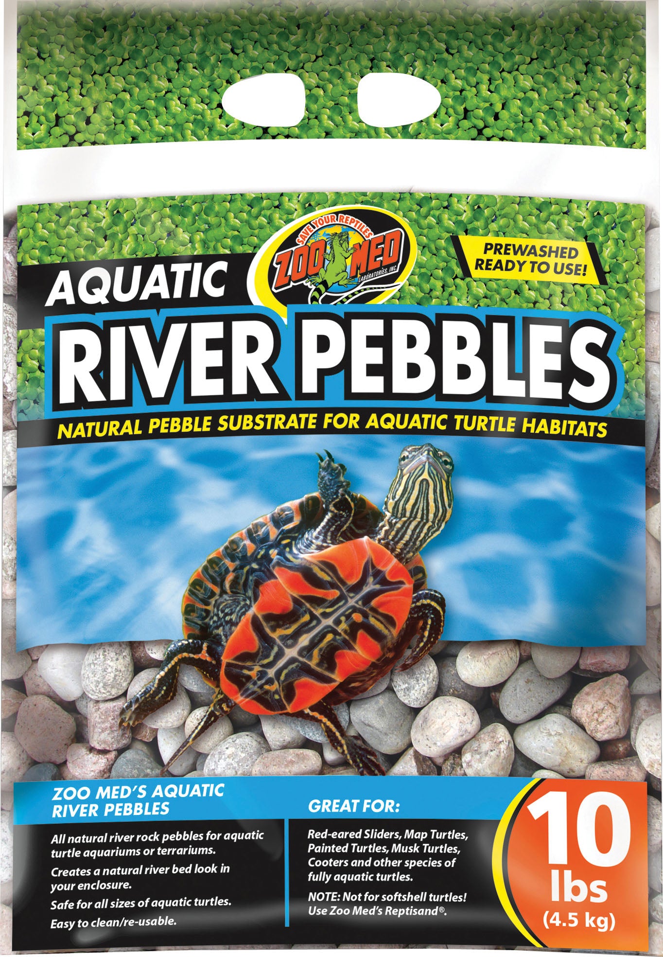 Aquatic River Pebbles For Aquatic Turtle Habitat