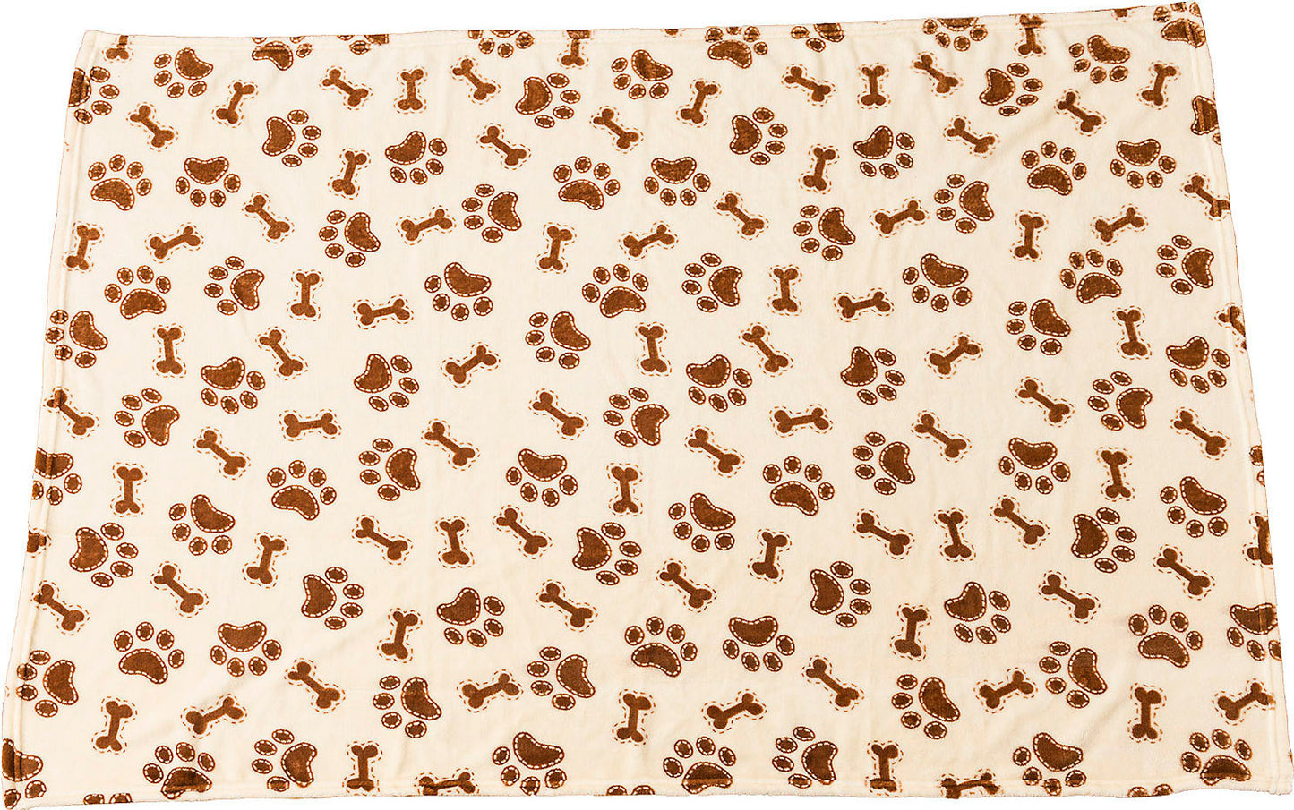 SPOT SNUGGLER BONES/PAWS BLANKET