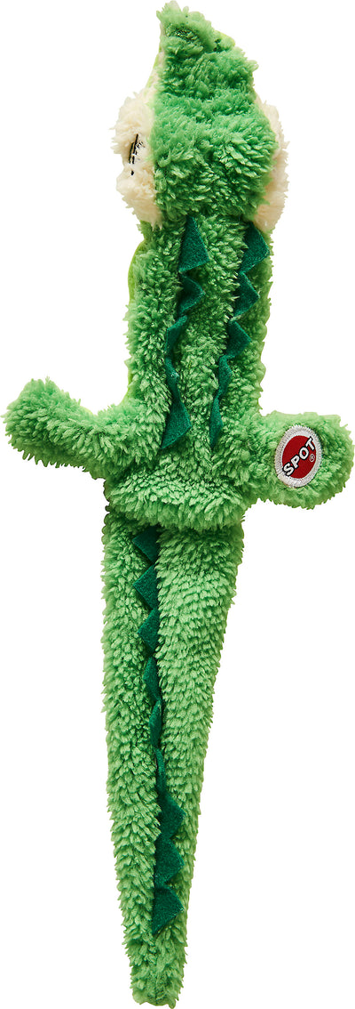 Love The Earth Crocodile Stuffing Free Dog Toy