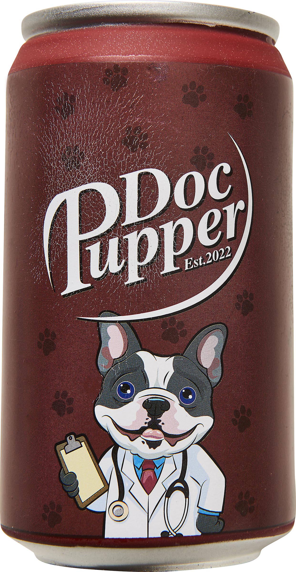 Spot Fun Drink Doc Pupper Can Vinyl Dog Toy