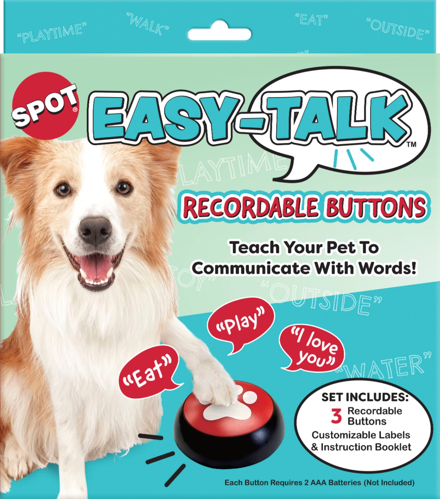Spot Easy Talk Recordable Buttons