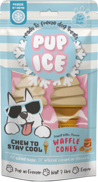 Pup Ice Waffle Cone