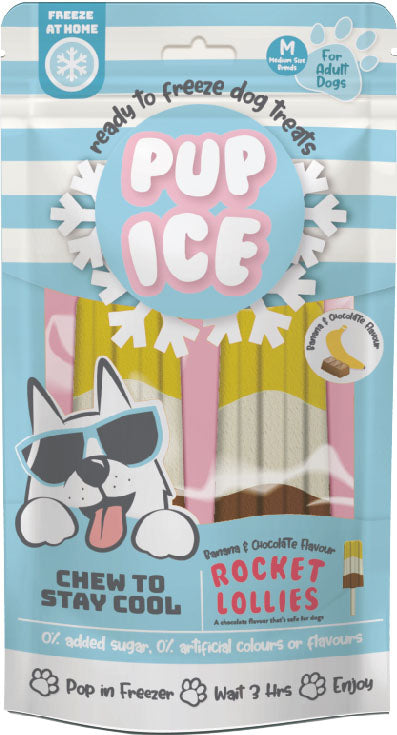 Pup Ice Rocket Lollies