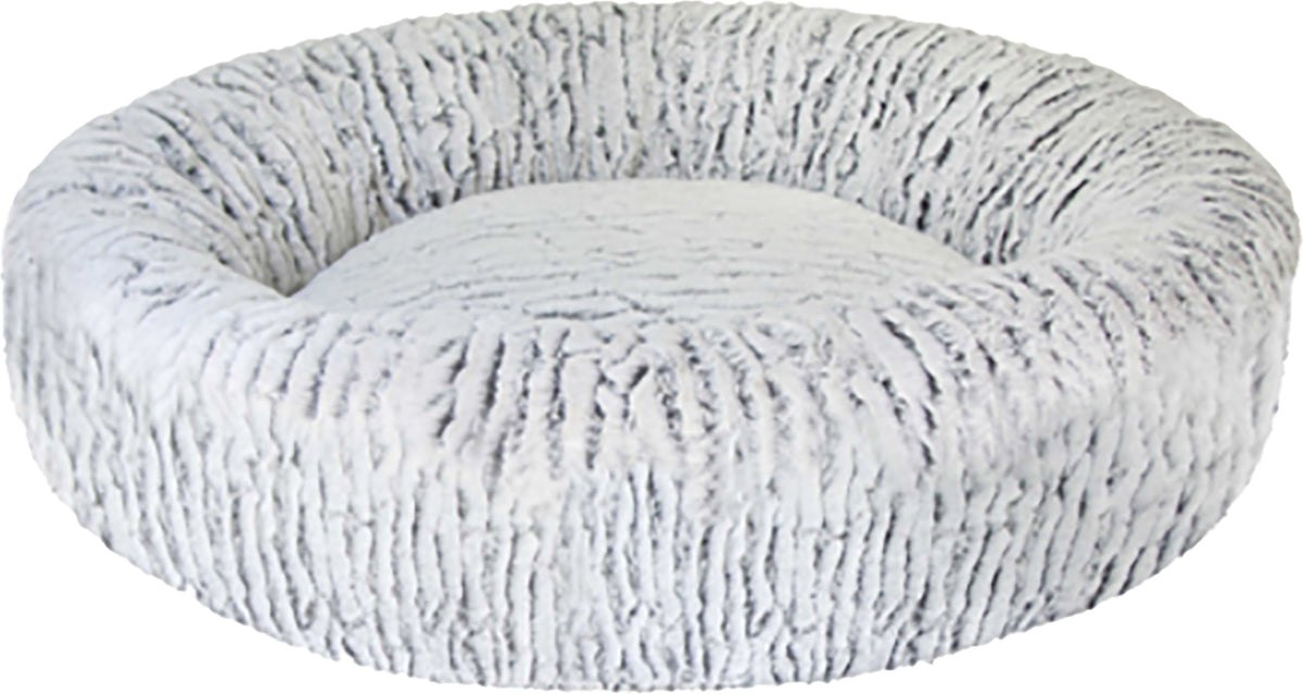 Sleep Zone 2 Tone Plush Bed