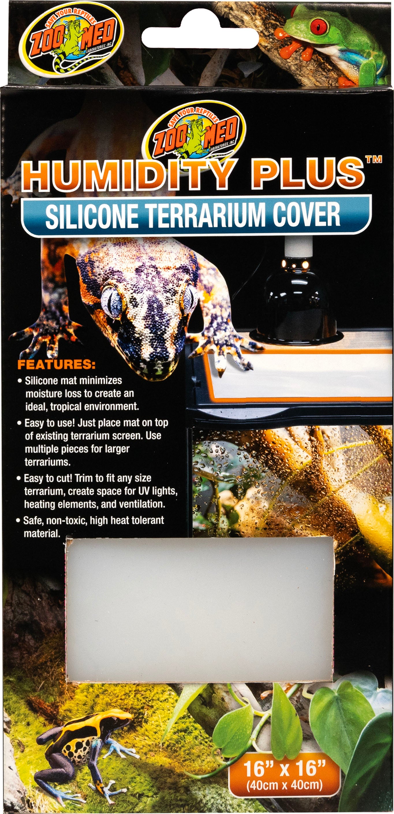 Humidity Plus Silicone Terrarium Cover