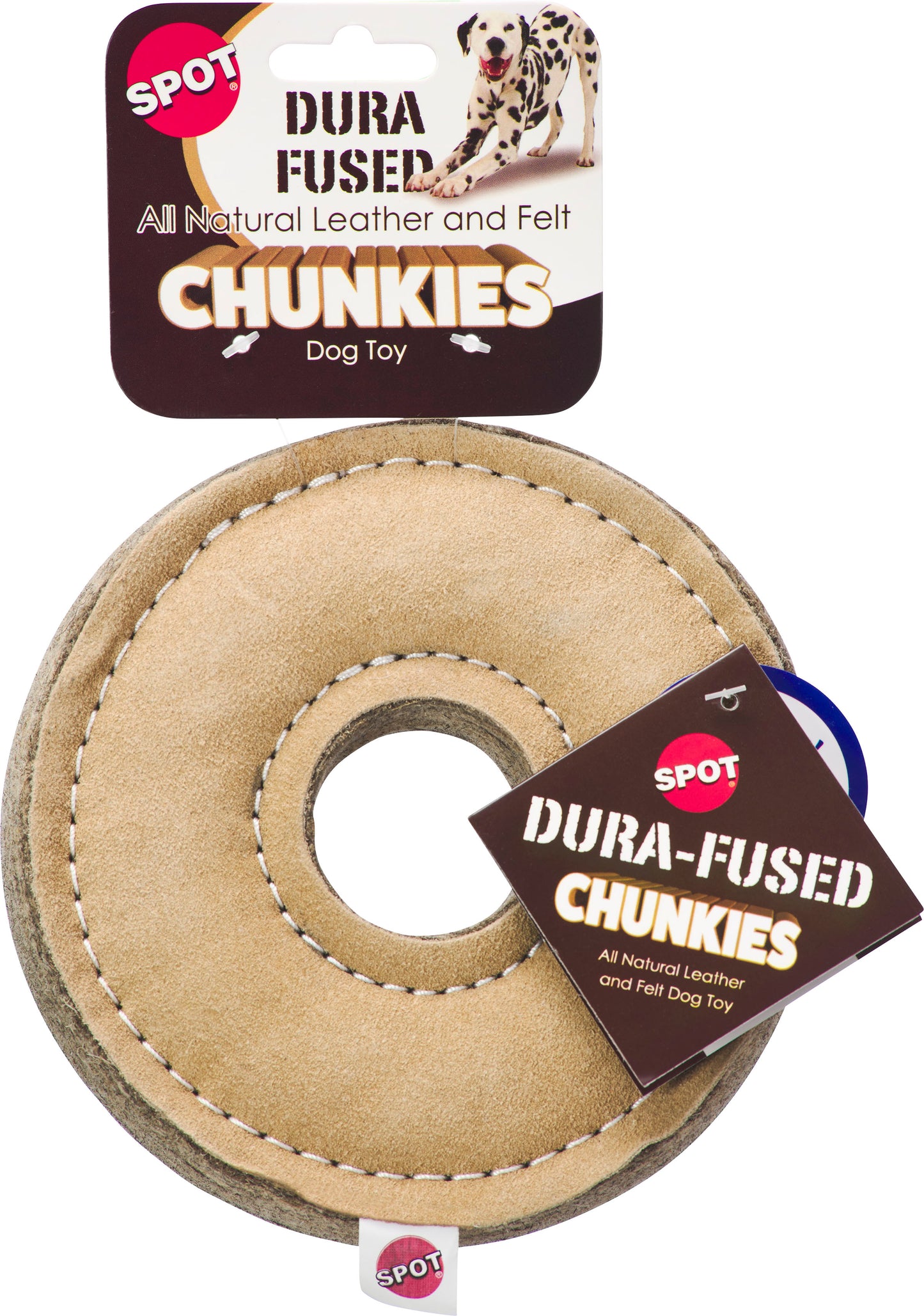 Spot Dura-Fused Leather Chunky Ring
