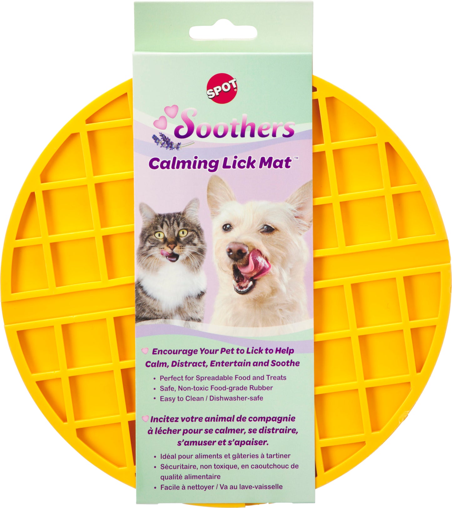 Spot Lick Mat Belgian Waffle