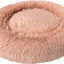 Spot Sleep Zone Round Faux Fur Bed