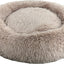 Spot Sleep Zone Round Faux Fur Bed