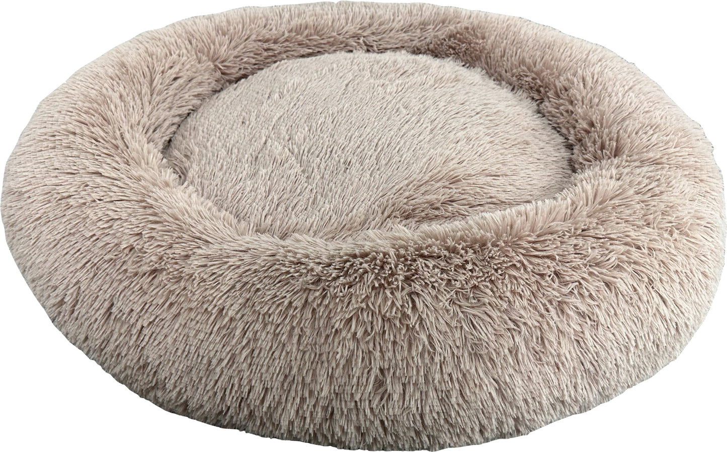 Spot Sleep Zone Round Faux Fur Bed