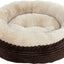 Spot Sleep Zone Round Rib Corduroy Bed
