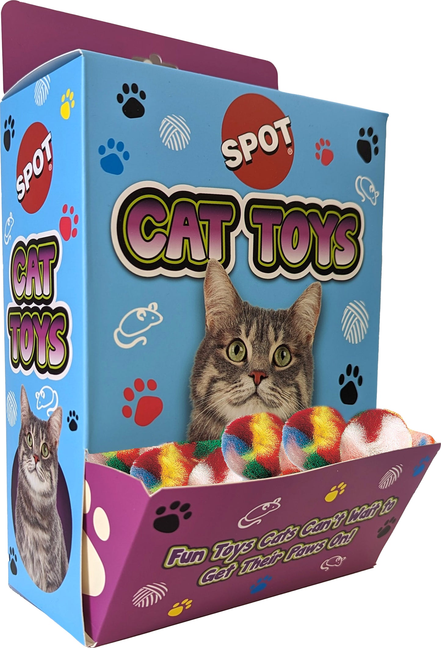 SPOT KITTY YARN PUFFS BULK BOX