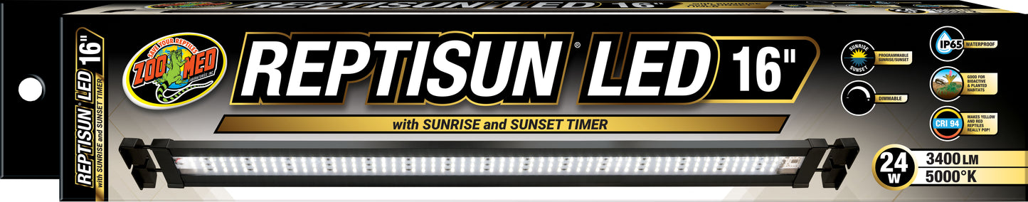Reptisun Led With Sunrise And Sunset Timer