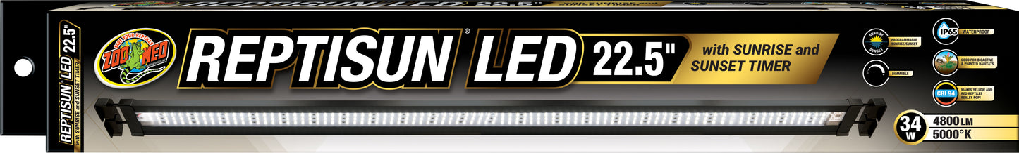 Reptisun Led With Sunrise And Sunset Timer