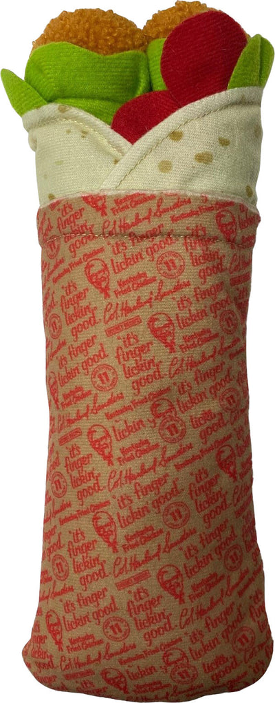Spot Kfc Chicken Wrap Hug & Kick With Catnip Toy