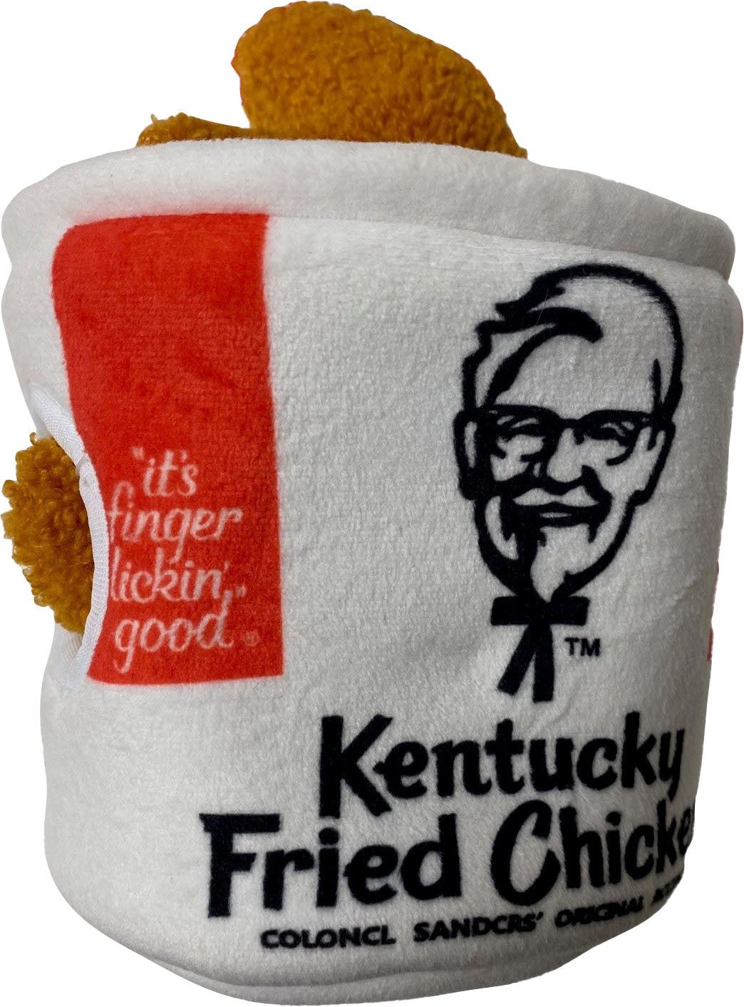 SPOT KFC PLUSH SOFT PUZZLE BUCKET DOG TOY