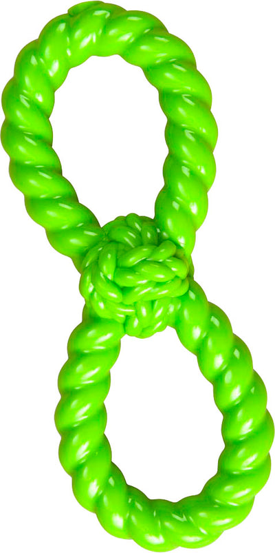 PLAY STRONG FLEX FIGURE-8 DOG TOY