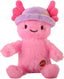 AXOLOTL PLUSH DOG TOY WITH HAT