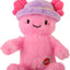 AXOLOTL PLUSH DOG TOY WITH HAT