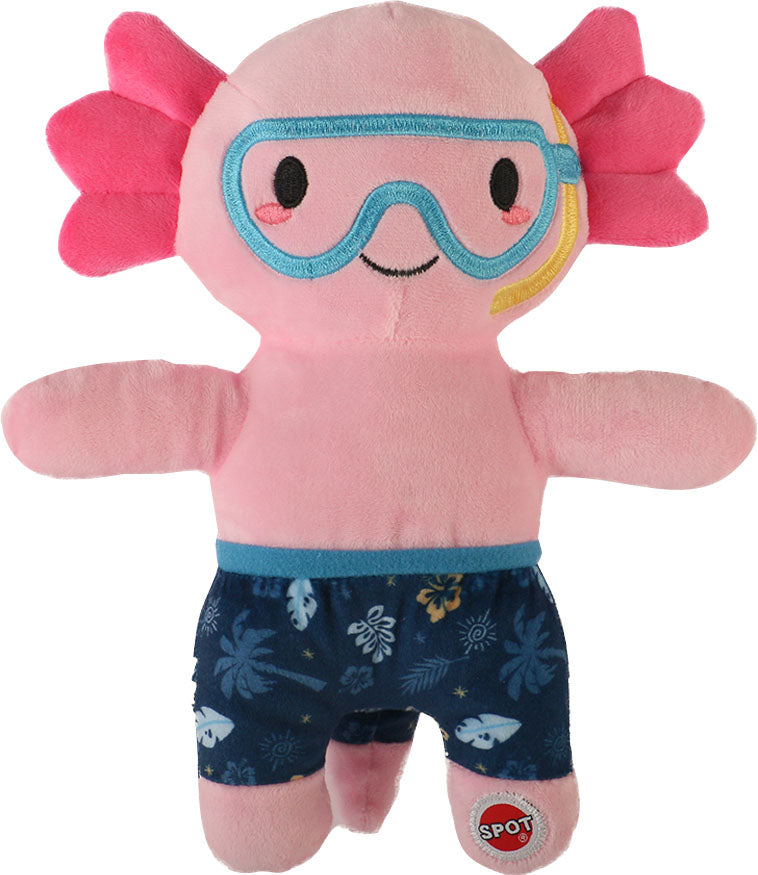 AXOLOTL IN SWIMWEAR DOG TOY