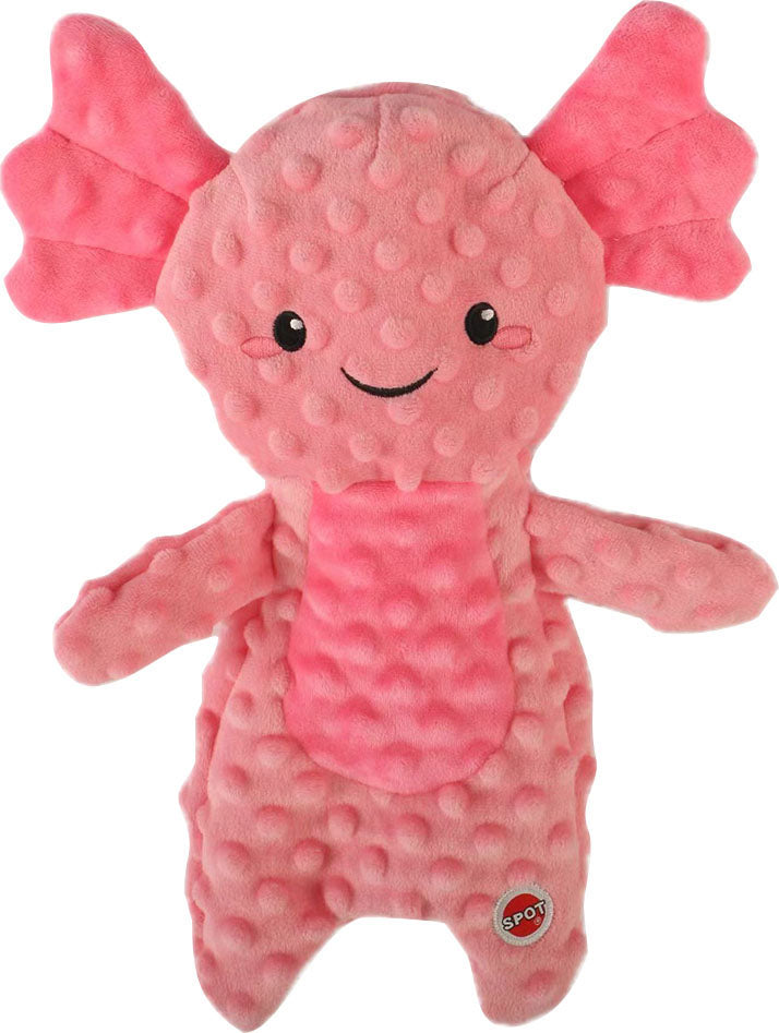 AXOLOTL STUFFING FREE PLUSH DOG TOY
