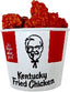 SPOT KFC VINYL CHICKEN BUCKET ASSSORTED DUMPBIN