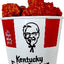 SPOT KFC VINYL CHICKEN BUCKET ASSSORTED DUMPBIN