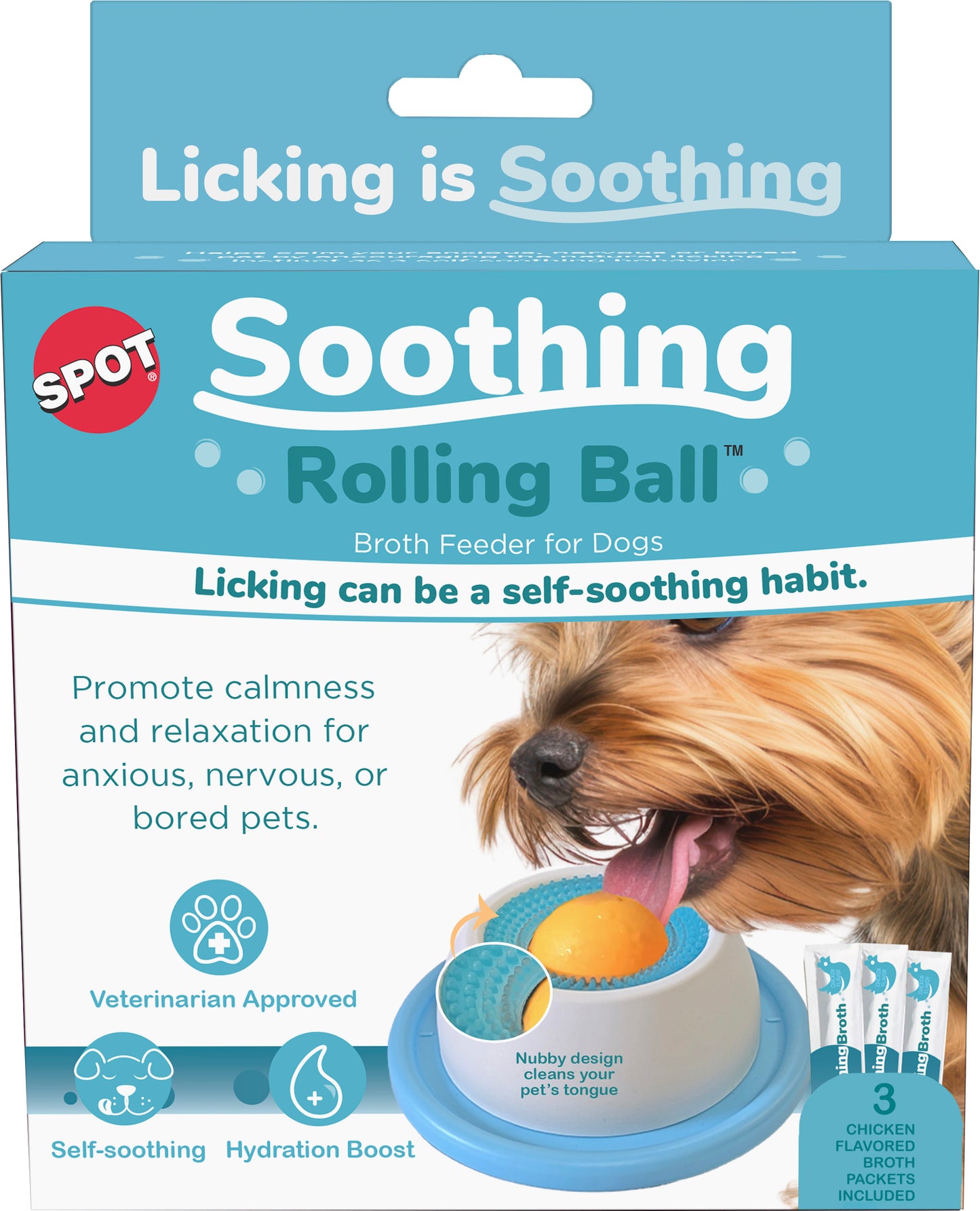SPOT SOOTHING ROLLER BALL FOR DOGS