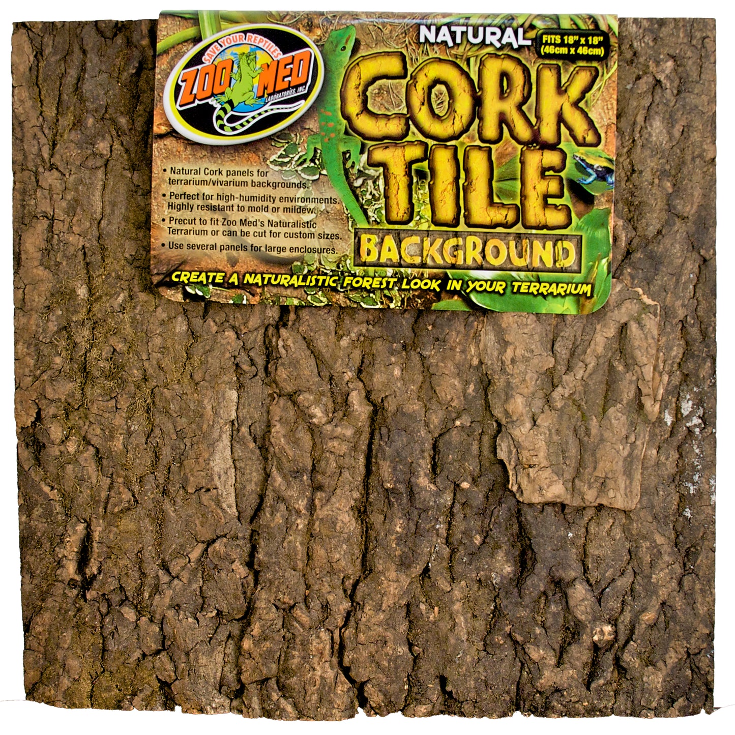 Natural Cork Tile Background