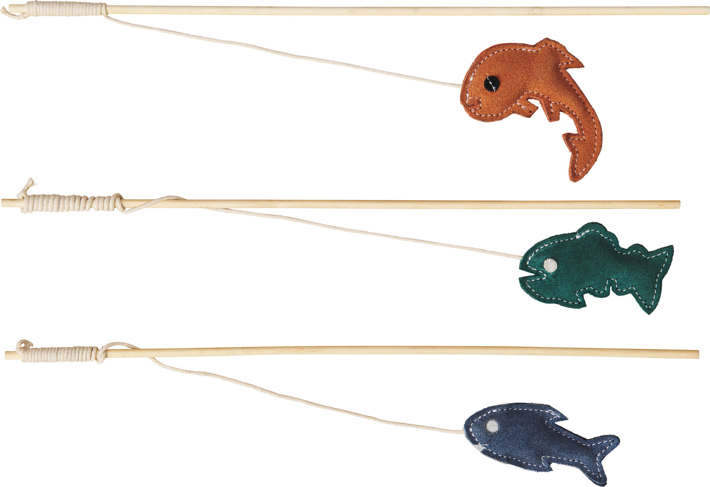 Spot Dura-Fuse Leather Fish Wand Asst