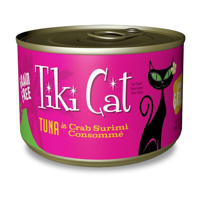 Tiki Cat 2.8 Oz Tuna Crab Surimi-Lanai Cat Food, One Size